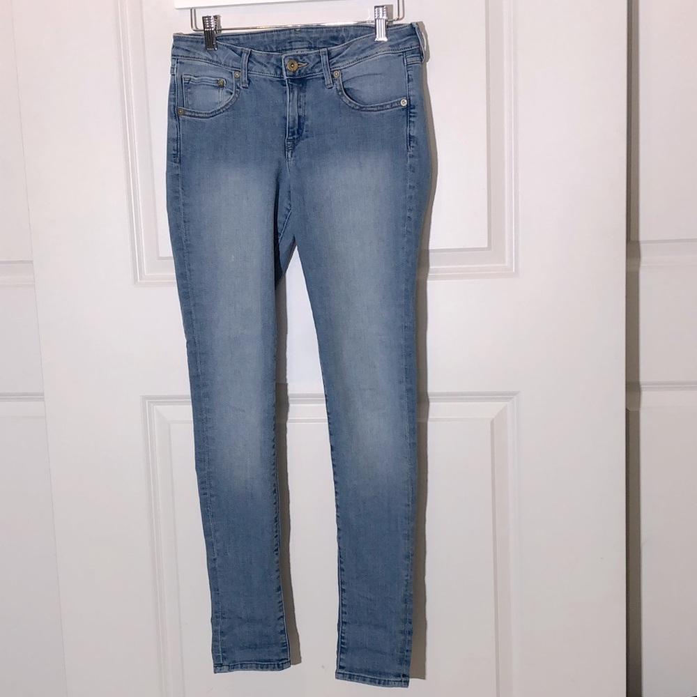 & Denim H&M High Waist Super Skinny Jeans 29